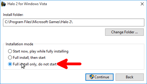 installation halo2