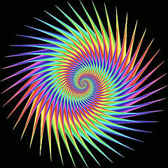 spirale de couleur