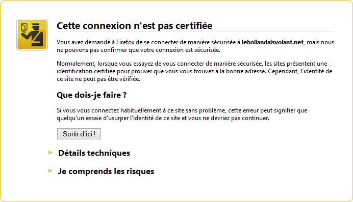 firefox https alert