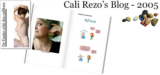 Bannière pour la préface du blog papier Cali Rezo 2005 - par PrincessH