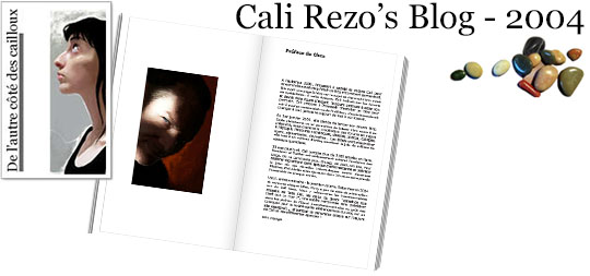 Bannière pour la préface du blog papier Cali Rezo 2004 - par Chex