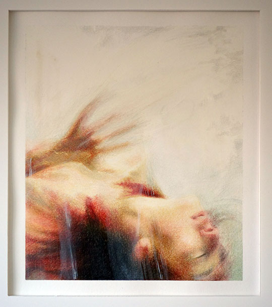 Crayons de couleurs - fantomes - autoportraits cali rezo 2014